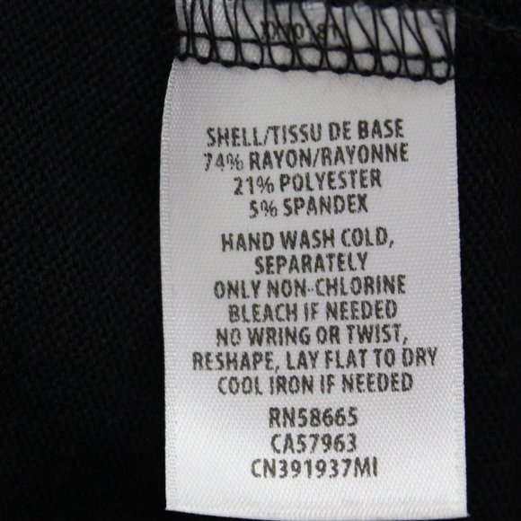 Caslon Black Dress w/ Ruched Tie Dress - Picture 13 of 15